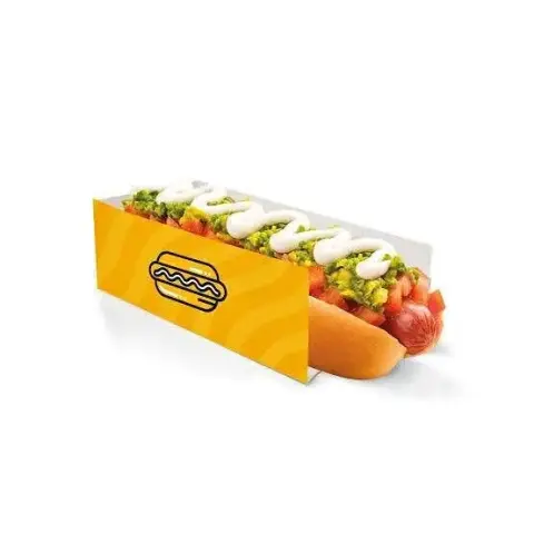 Porta hot dog de cartulina