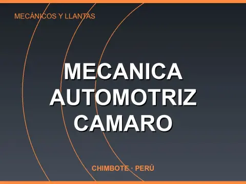 Mecanica Automotriz Camaro
