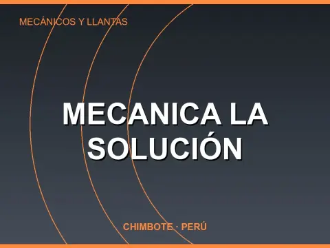 Mecanica La Solución