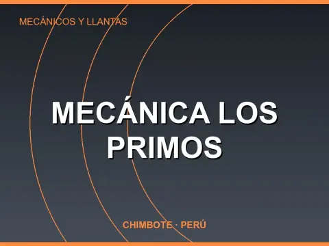 Mecánica los primos
