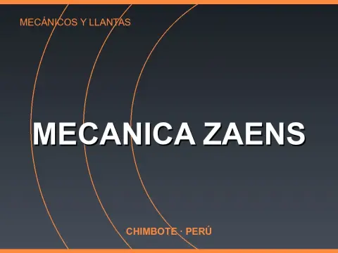 Mecanica zaens