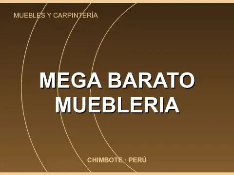Mega Barato Muebleria