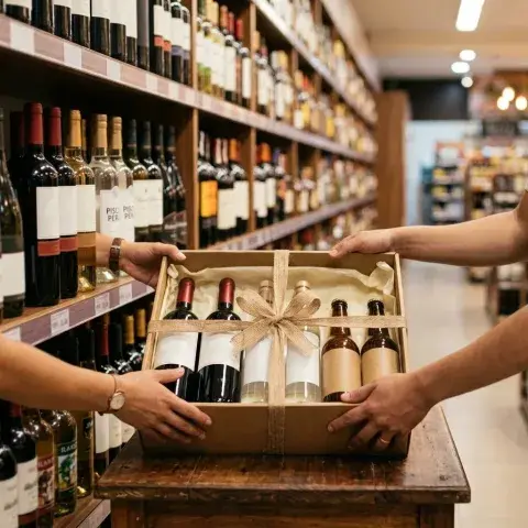 Licor y Bebidas Alcohólicas - Selección de 6 Botellas (Vinos, Piscos y Cervezas)