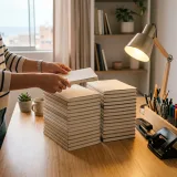Artículos de Oficina - Set de 20 Cuadernos y Lapiceros