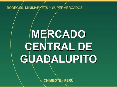 Mercado Central de Guadalupito