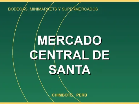 Mercado central de Santa