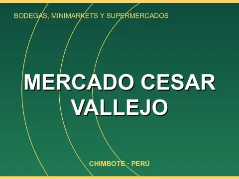 Mercado Cesar Vallejo
