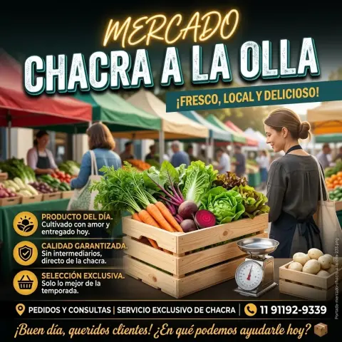 Mercado Chacra A La Olla