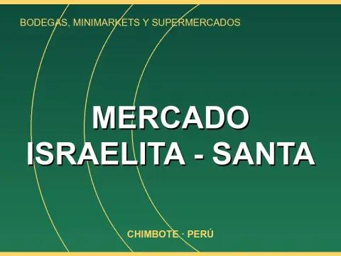 Mercado Israelita - santa