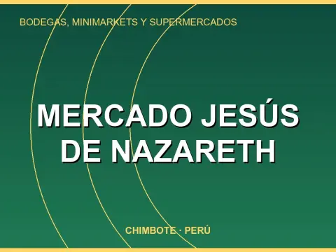 Mercado Jesús de Nazareth