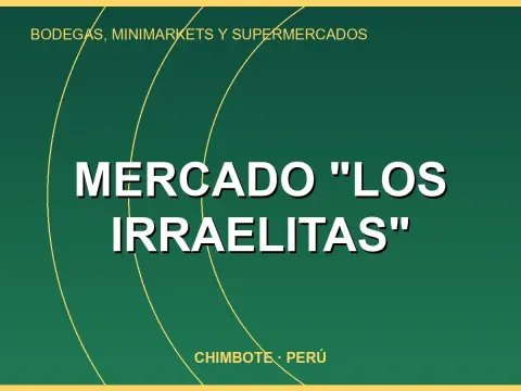 Mercado "Los Irraelitas"