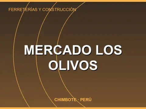 Mercado los olivos