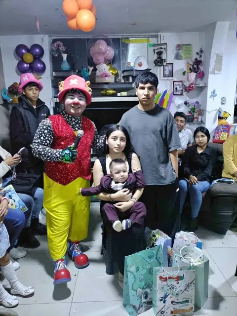 Show de payaso a domicilio