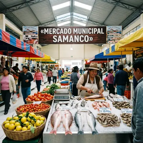 Mercado municipal Samanco