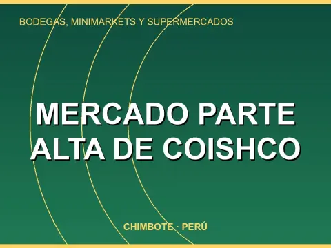 Mercado parte alta de coishco