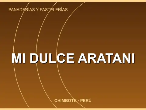 mi dulce Aratani