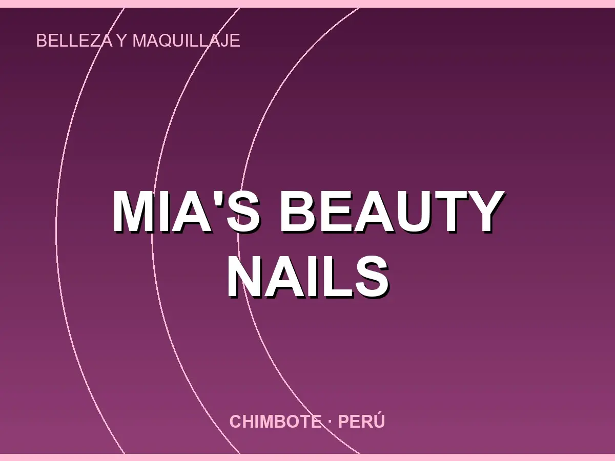 Abrir tarjeta de Mia's Beauty Nails
