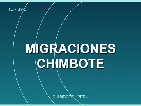 Migraciones Chimbote
