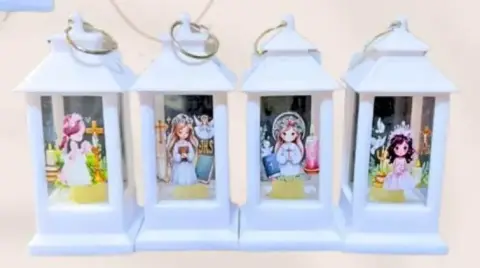 Farol de primera comunión — recuerdo de primera comunión