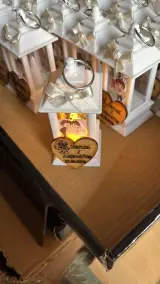 Farol de boda — recuerdo y centro de mesa para bodas