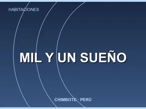 Mil y un sueño