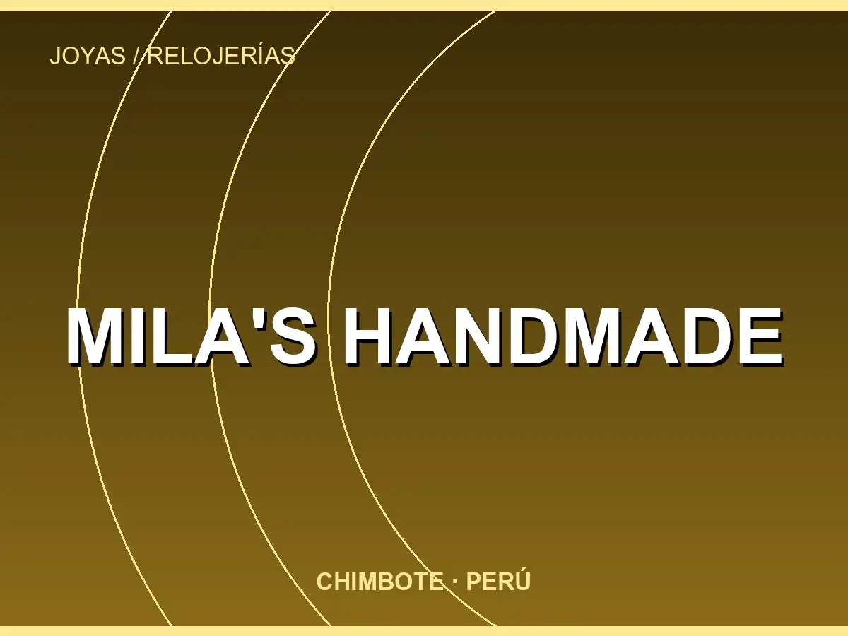 Abrir tarjeta de Mila's Handmade