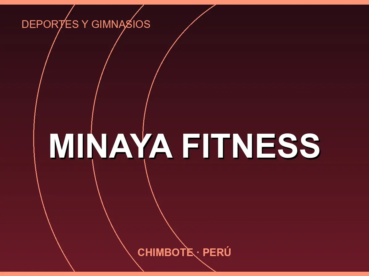 Abrir tarjeta de MINAYA FITNESS