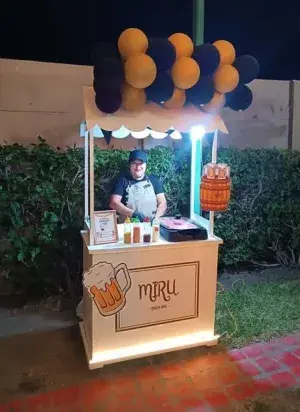 Carrito personalizado con la imagen de tu celebración