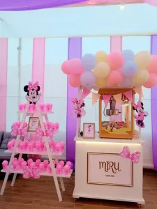 Snack bar completo para fiestas infantiles