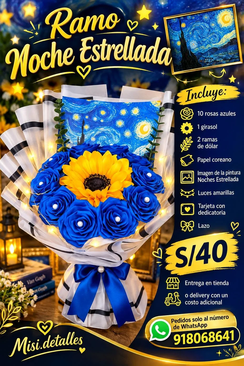 Abrir tarjeta de Misi Detalles
