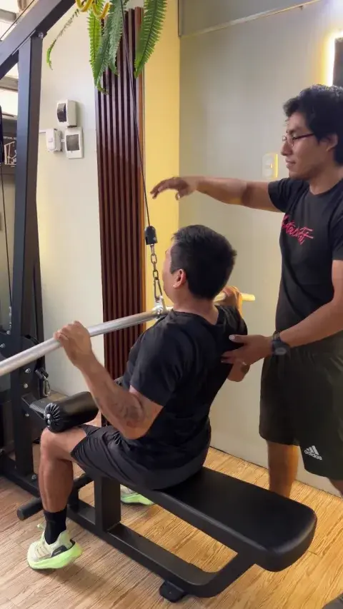 Evaluación física con medidas y control mensual