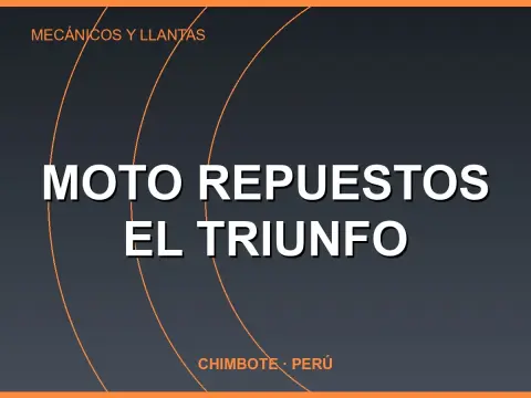 Moto Repuestos el triunfo