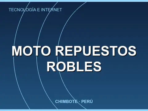 Moto Repuestos Robles