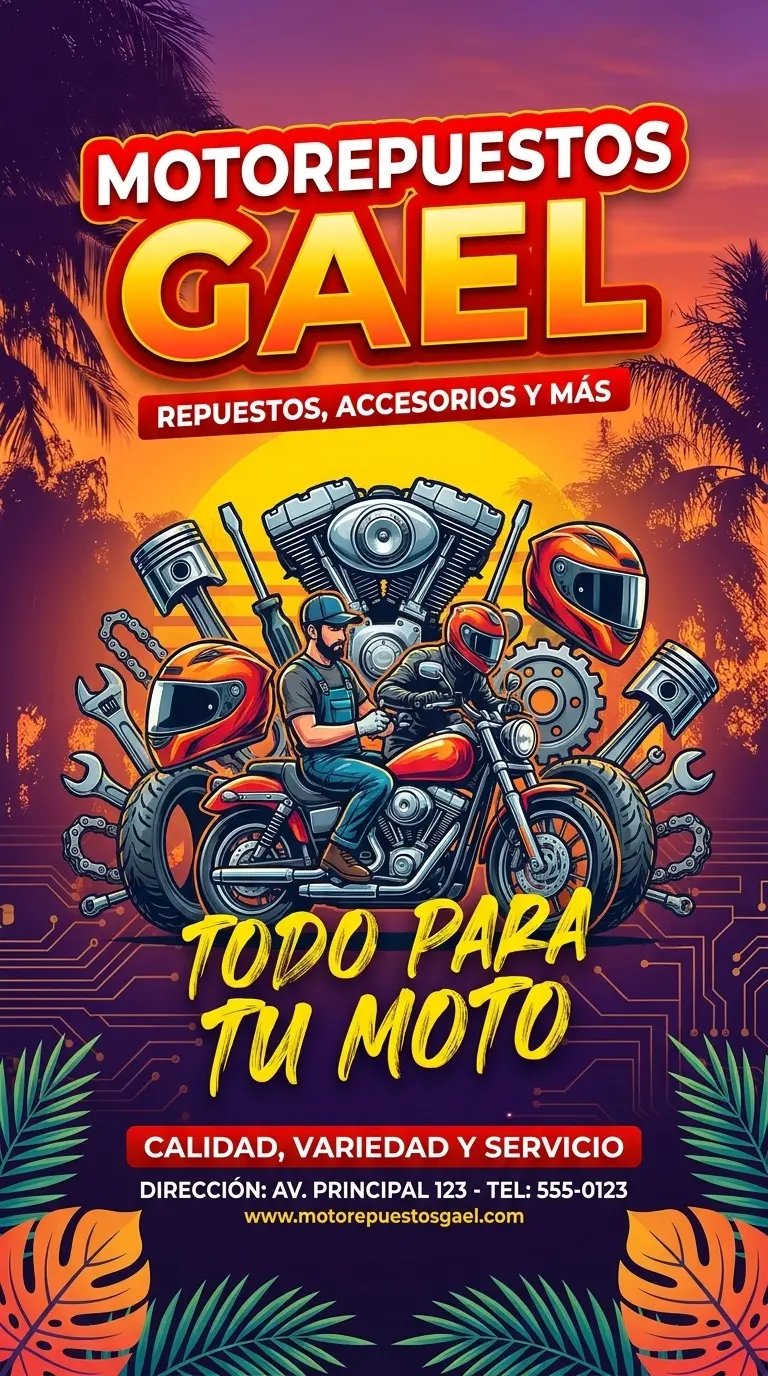 Abrir tarjeta de MOTOREPUESTOS GAEL