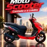 Scooter deportivo 150 rojo