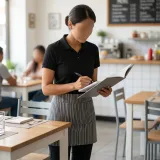 Puesto de moza con experiencia para venta de menú