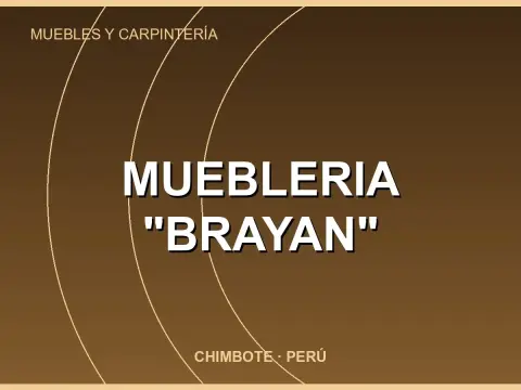 Muebleria "brayan"