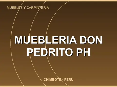 Muebleria Don Pedrito Ph