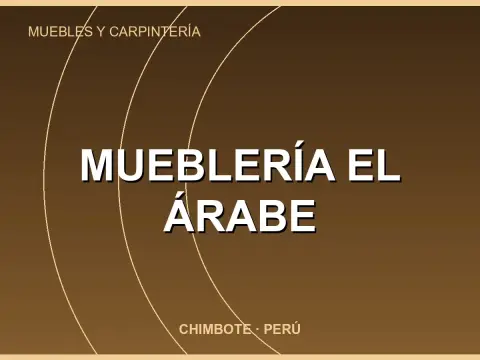 Mueblería el Árabe