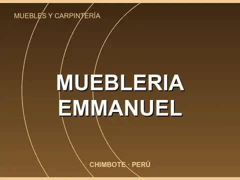 Muebleria Emmanuel