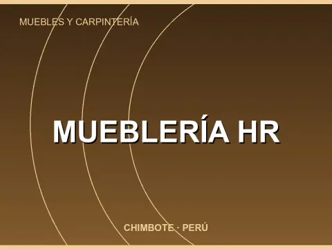 Mueblería HR
