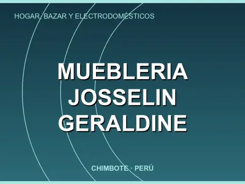 Muebleria Josselin Geraldine