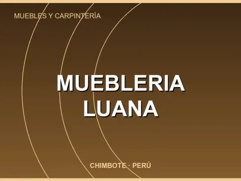 Muebleria Luana