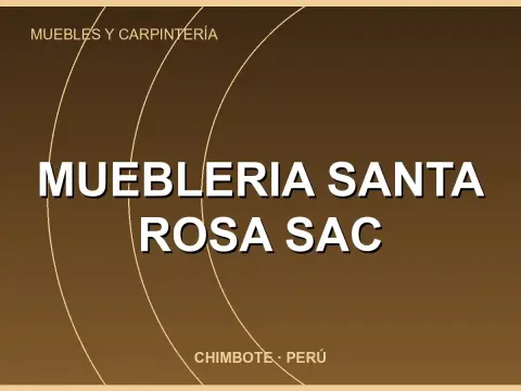 Muebleria Santa Rosa SAC