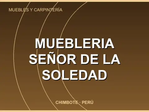 Muebleria Señor De La Soledad
