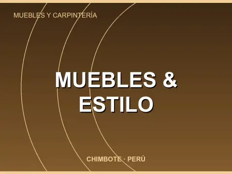 Muebles & Estilo