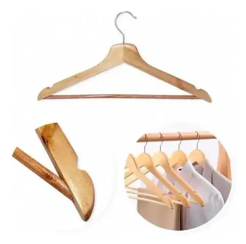 Colgadores de madera para ropa