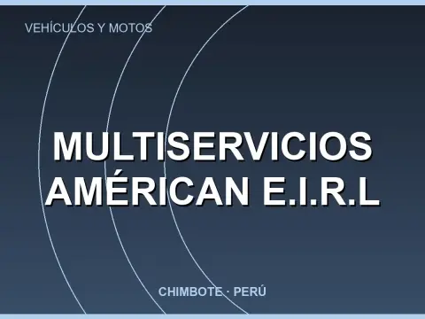 Multiservicios AMÉRICAN E.I.R.L