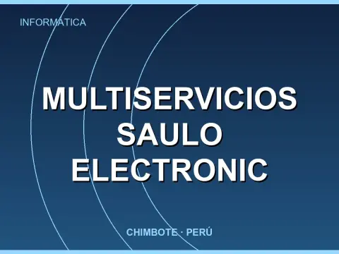 MULTISERVICIOS SAULO ELECTRONIC