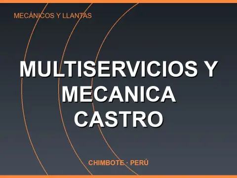 MULTISERVICIOS y MECANICA CASTRO